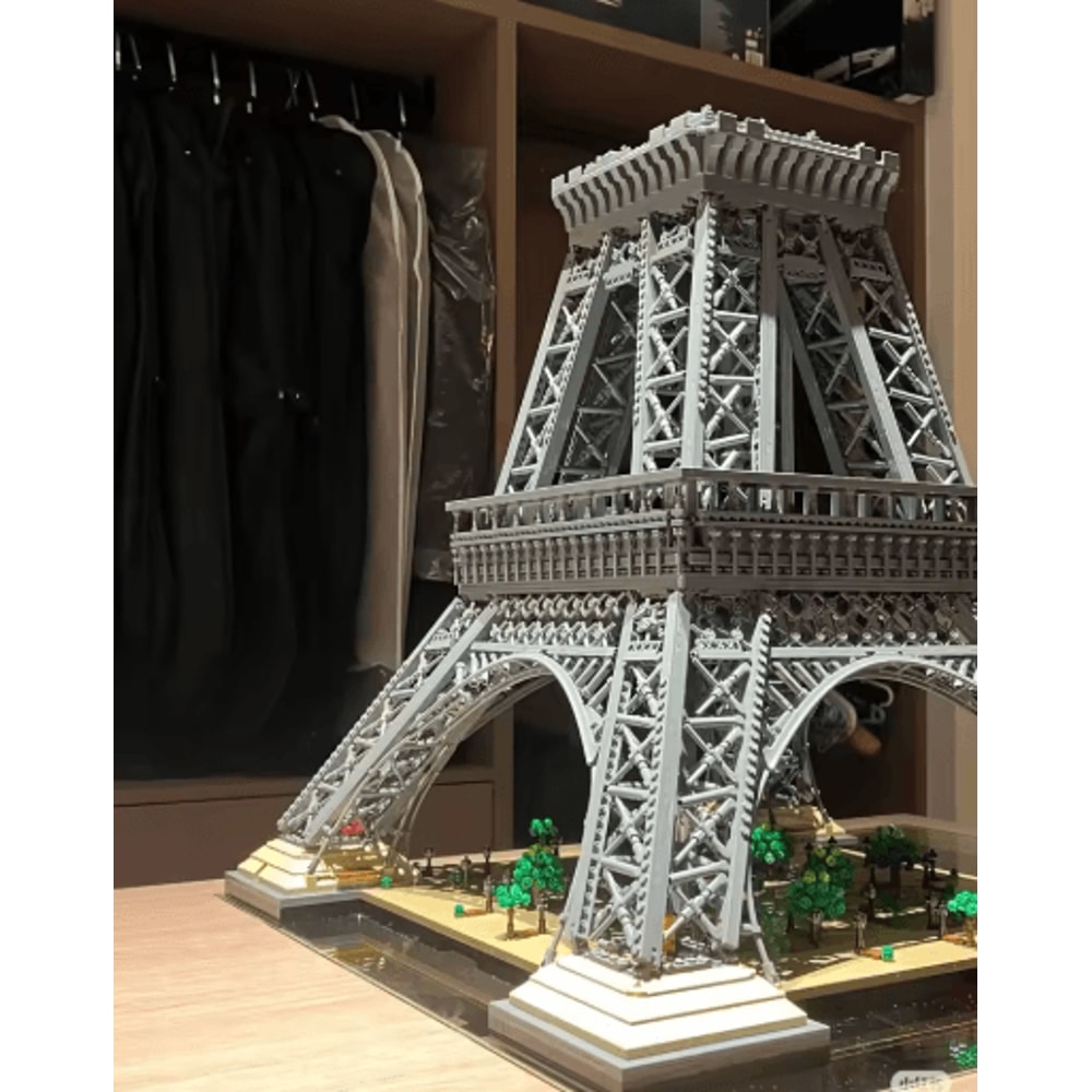 15M Eiffel Tower Architecture Building Block Set 10001 PCS Paris Landmark Model 5
