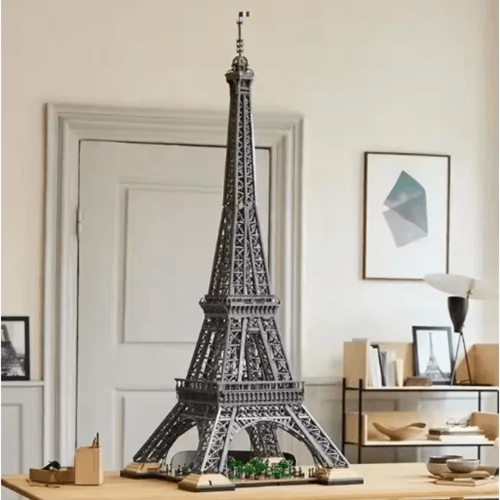15M Eiffel Tower Architecture Building Block Set 10001 PCS Paris Landmark Model 0