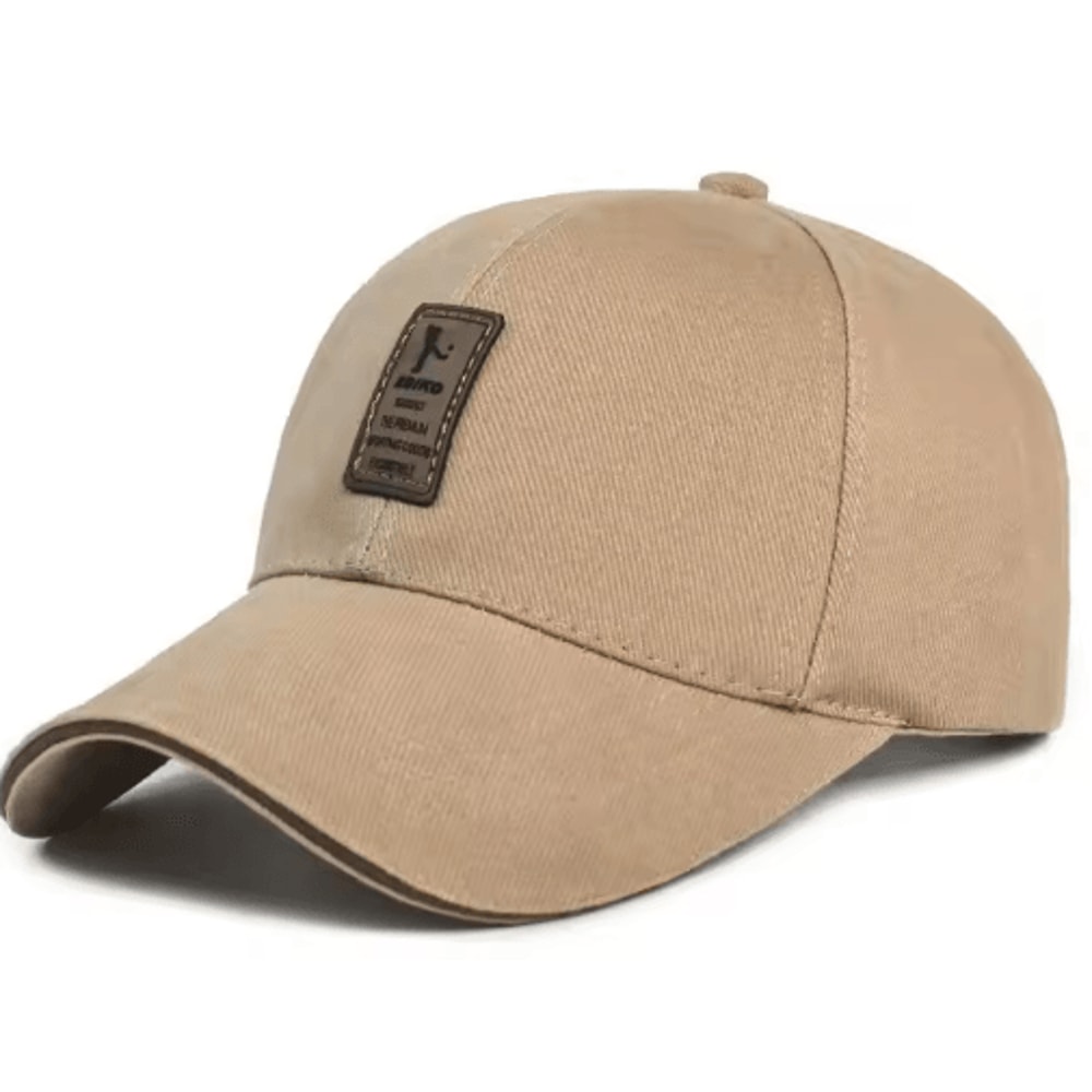 Mens Four Season Cotton Baseball Cap Breathable Sports Sun Hat For Daily Wear 11