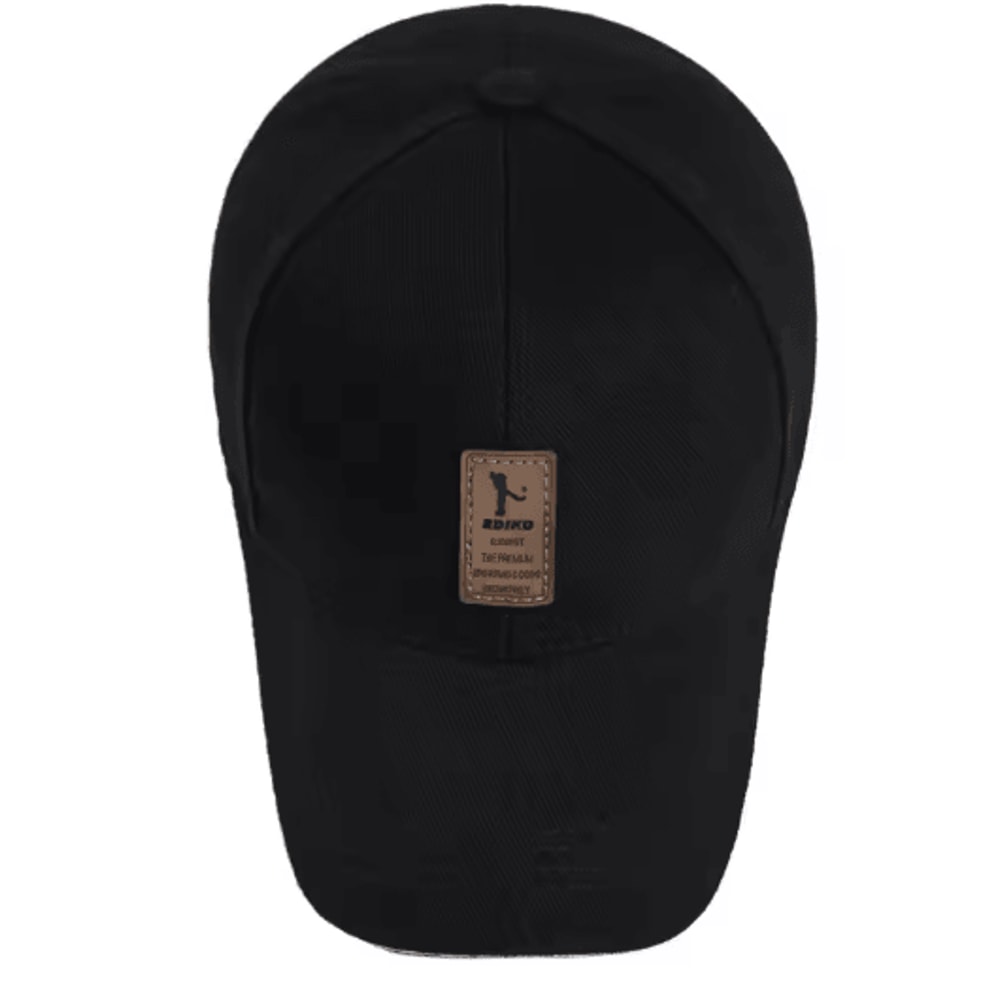 Mens Four Season Cotton Baseball Cap Breathable Sports Sun Hat For Daily Wear 12