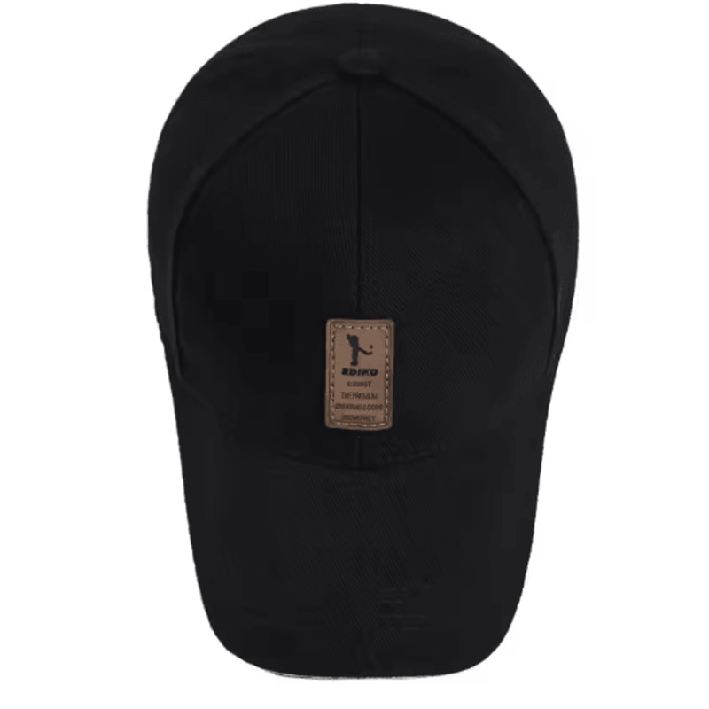 Mens Four Season Cotton Baseball Cap Breathable Sports Sun Hat For Daily Wear 12