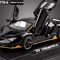 1 32 Lamborghini LP770 Diecast Model Car Alloy Pull Back Toy With Lights Music 4