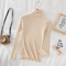 Womens Turtleneck Knit Sweater Soft Cashmere Feel Pullover For Autumn Winter 24