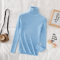 Womens Turtleneck Knit Sweater Soft Cashmere Feel Pullover For Autumn Winter 25