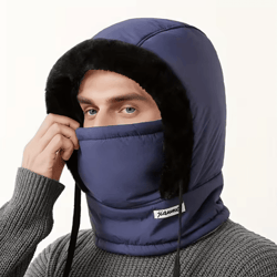 winter warm cycling hat thick velvet ear protection cap for men & women