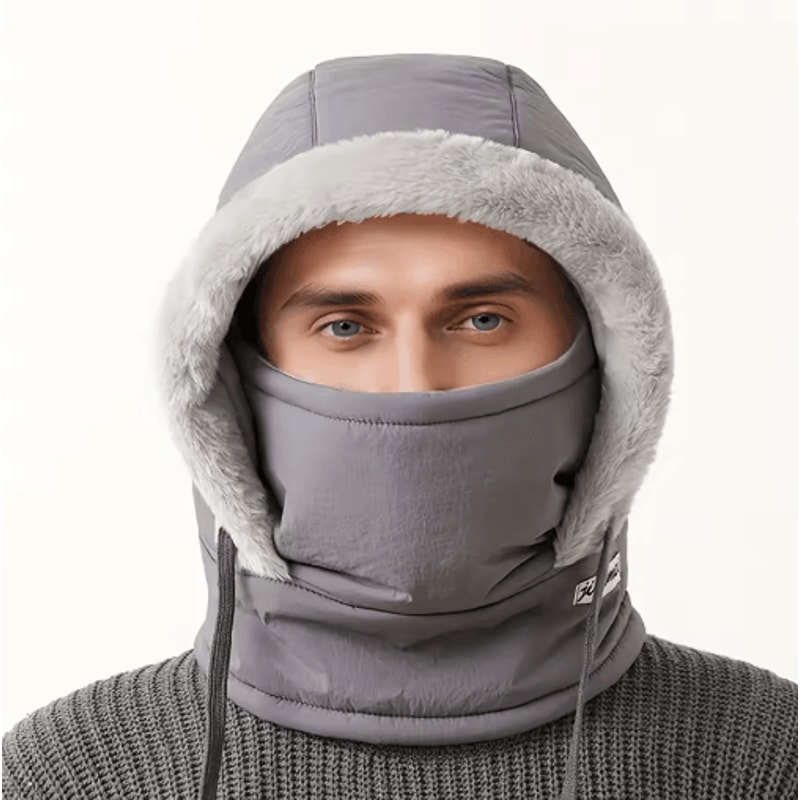 Winter Warm Cycling Hat Thick Velvet Ear Protection Cap For Men Women 6