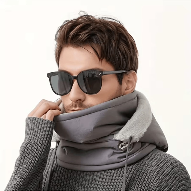 Winter Warm Cycling Hat Thick Velvet Ear Protection Cap For Men Women 7