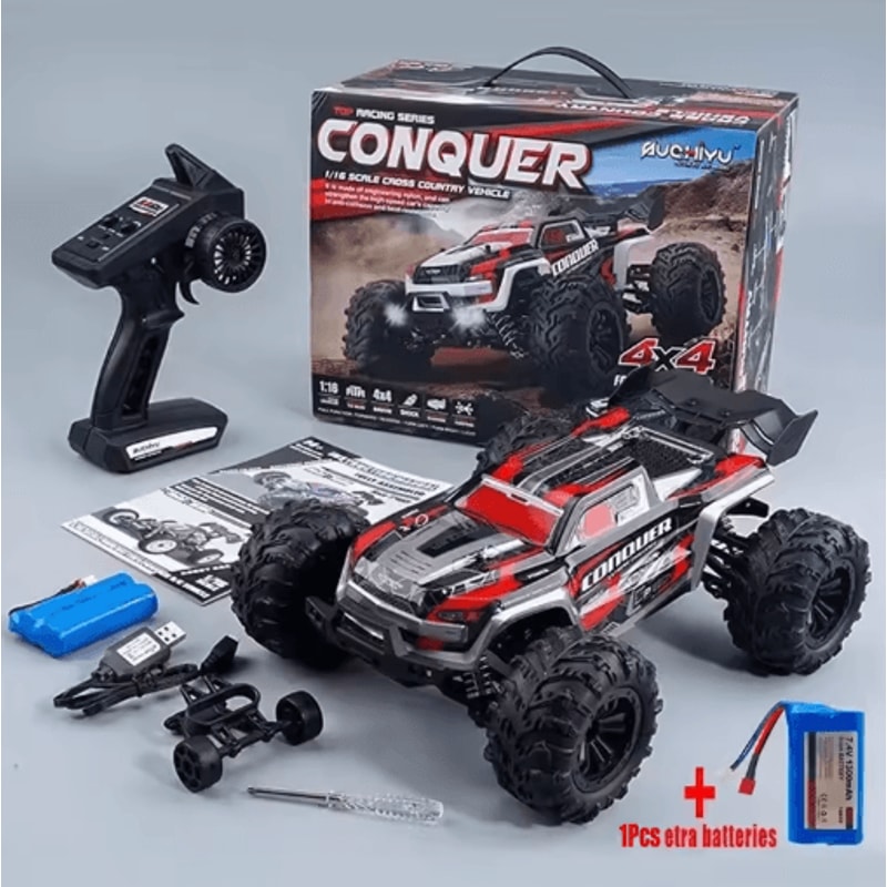 WLtoys 1 16 High Speed RC Monster Truck 50km H 4WD Off Road Remote Control Car 1