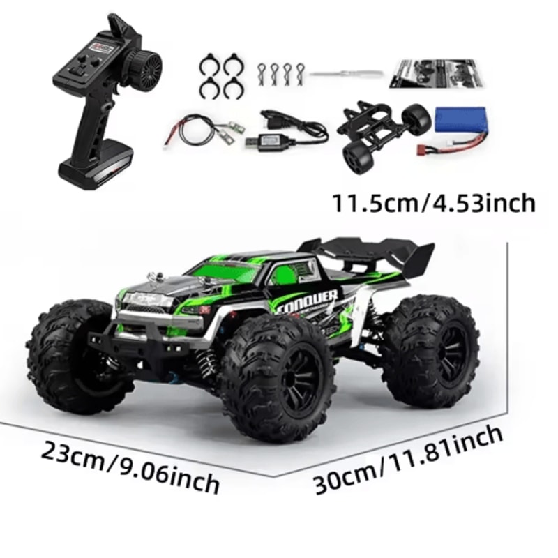 WLtoys 1 16 High Speed RC Monster Truck 50km H 4WD Off Road Remote Control Car 0
