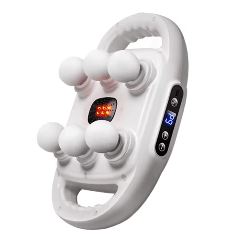 Professional Fascia Massage Gun High Frequency Muscle Massager With 6 Interchangeable Heads 6