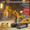 Alloy RC Excavator Toy Car Electric Engineering Vehicle With Lights Sound 2