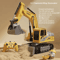 Alloy RC Excavator Toy Car Electric Engineering Vehicle With Lights Sound 5