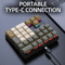 APAYADO K33 Mini Numeric Keyboard 33 Key RGB Mechanical Keypad For Finance Accounting 2