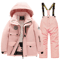 Childrens Winter Ski Suit Windproof Waterproof Snow Jacket For Boys And Girls 4