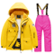 Childrens Winter Ski Suit Windproof Waterproof Snow Jacket For Boys And Girls 0