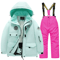 Childrens Winter Ski Suit Windproof Waterproof Snow Jacket For Boys And Girls 11