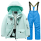 Childrens Winter Ski Suit Windproof Waterproof Snow Jacket For Boys And Girls 14