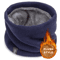 Unisex Thermal Knitted Neck Gaiter Windproof Winter Face Cover For Outdoor Sports 1