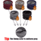 Unisex Thermal Knitted Neck Gaiter Windproof Winter Face Cover For Outdoor Sports 7