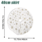 Creative Christmas Tree Skirt 3840cm Holiday Tree Base Carpet For Festive Decor 1