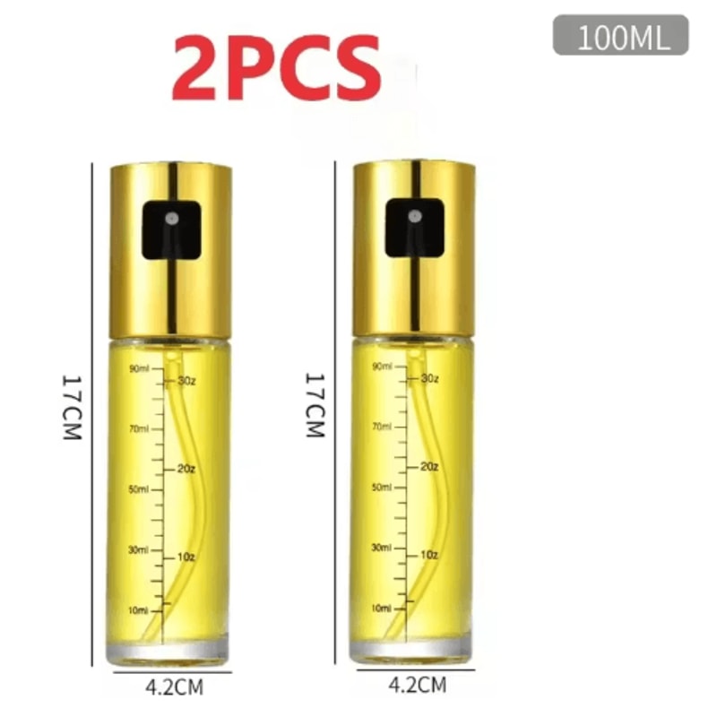 Glass Oil Spray Bottle Leak Proof Kitchen Oil Dispenser For Cooking BBQ 4