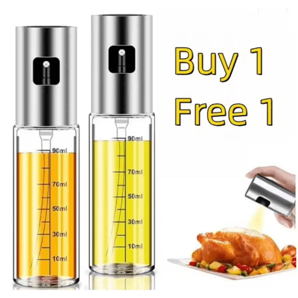 Glass Oil Spray Bottle Leak Proof Kitchen Oil Dispenser For Cooking BBQ 13