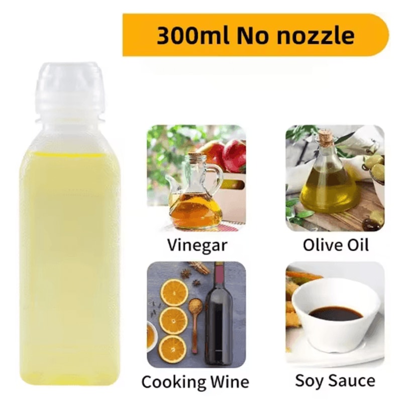 Glass Oil Spray Bottle Leak Proof Kitchen Oil Dispenser For Cooking BBQ 8