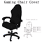 Universal Gaming Chair Cover Elastic Slipcover For Computer Swivel Chairs 3