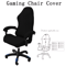 Universal Gaming Chair Cover Elastic Slipcover For Computer Swivel Chairs 3