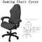 Universal Gaming Chair Cover Elastic Slipcover For Computer Swivel Chairs 16