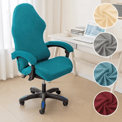 universal gaming chair cover elastic slipcover for computer swivel chairs