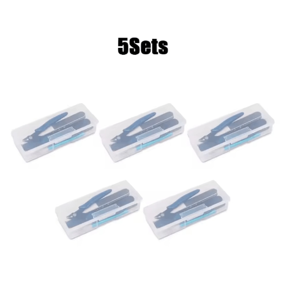 9 Piece Professional Modeling Tool Kit Hobby Building DIY Construction Set 2