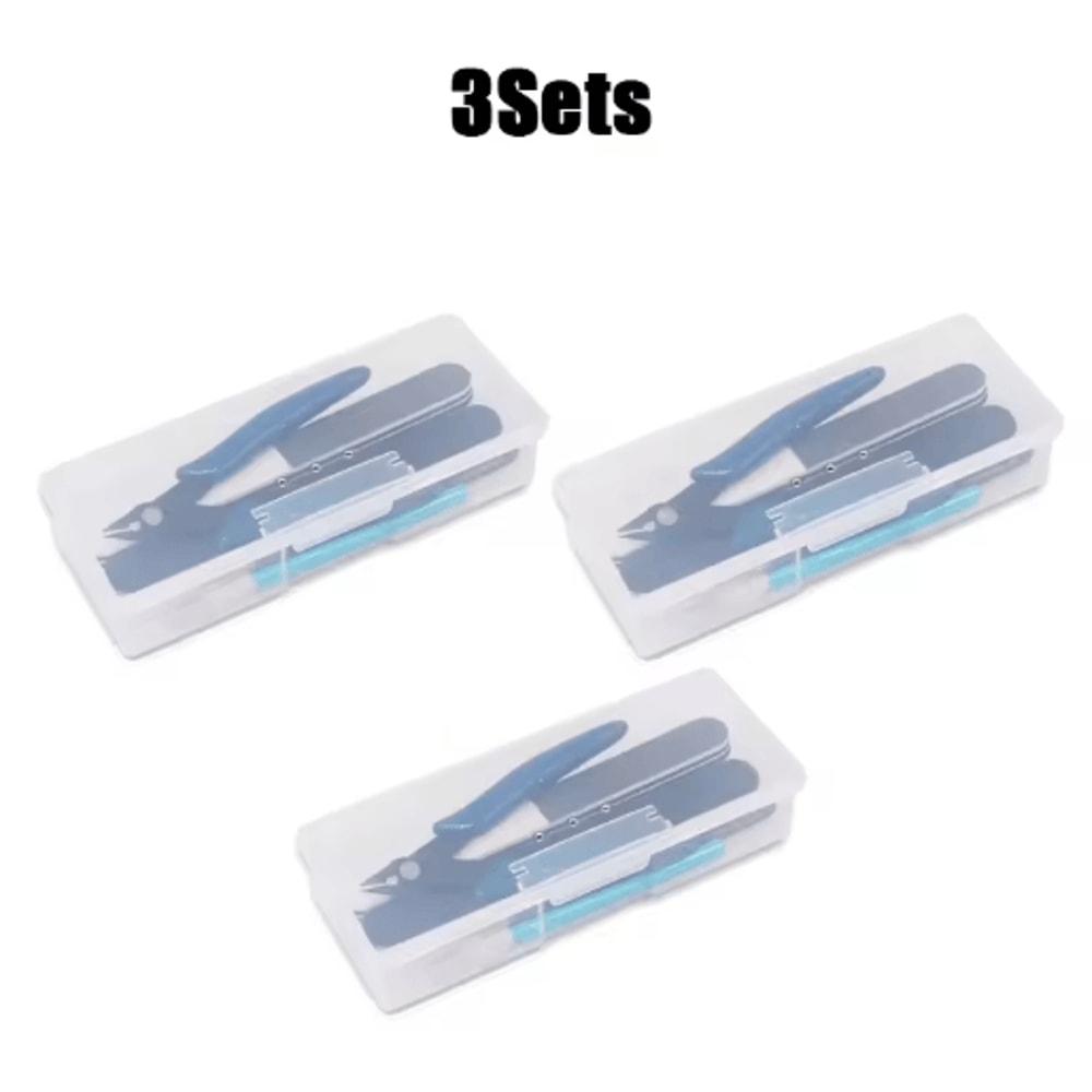 9 Piece Professional Modeling Tool Kit Hobby Building DIY Construction Set 3