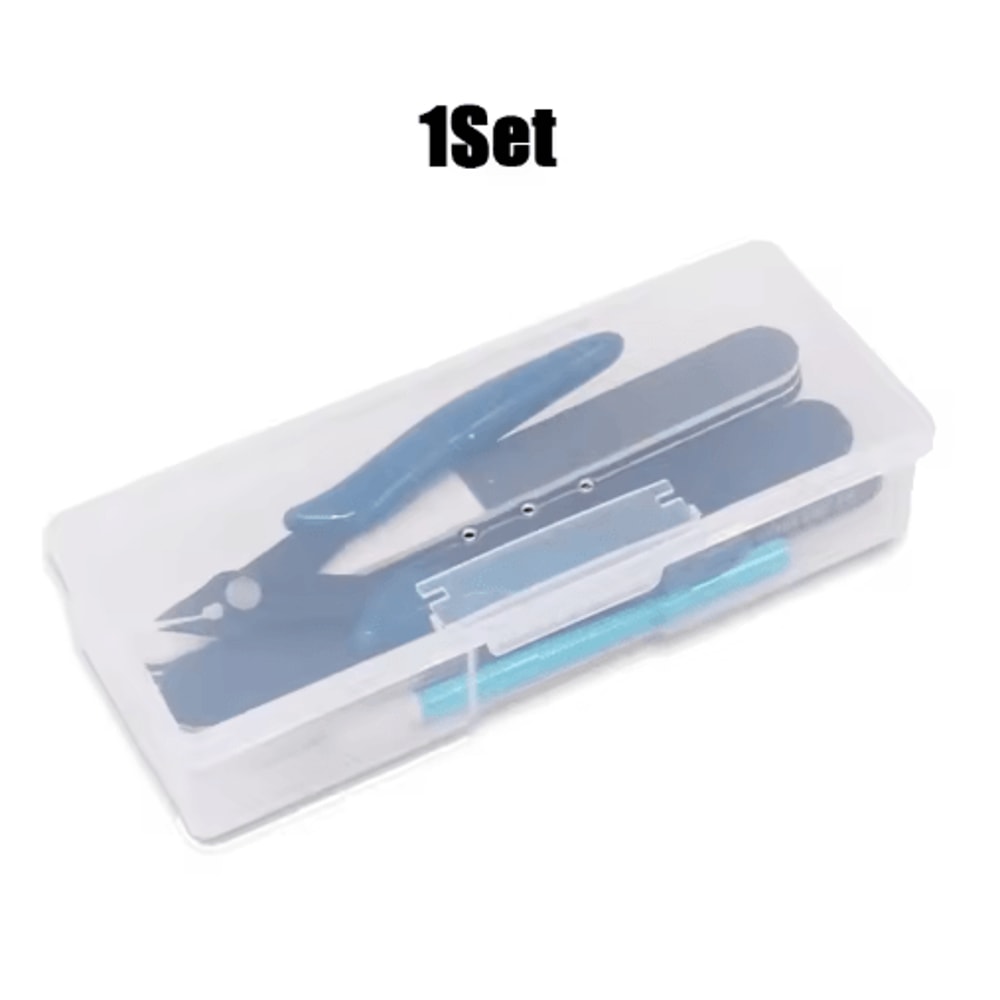 9 Piece Professional Modeling Tool Kit Hobby Building DIY Construction Set 4