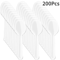 Disposable Mini Wooden Ice Cream Spoons 100 500 PCS Dessert Scoops For Parties Events 2
