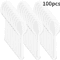 Disposable Mini Wooden Ice Cream Spoons 100 500 PCS Dessert Scoops For Parties Events 3