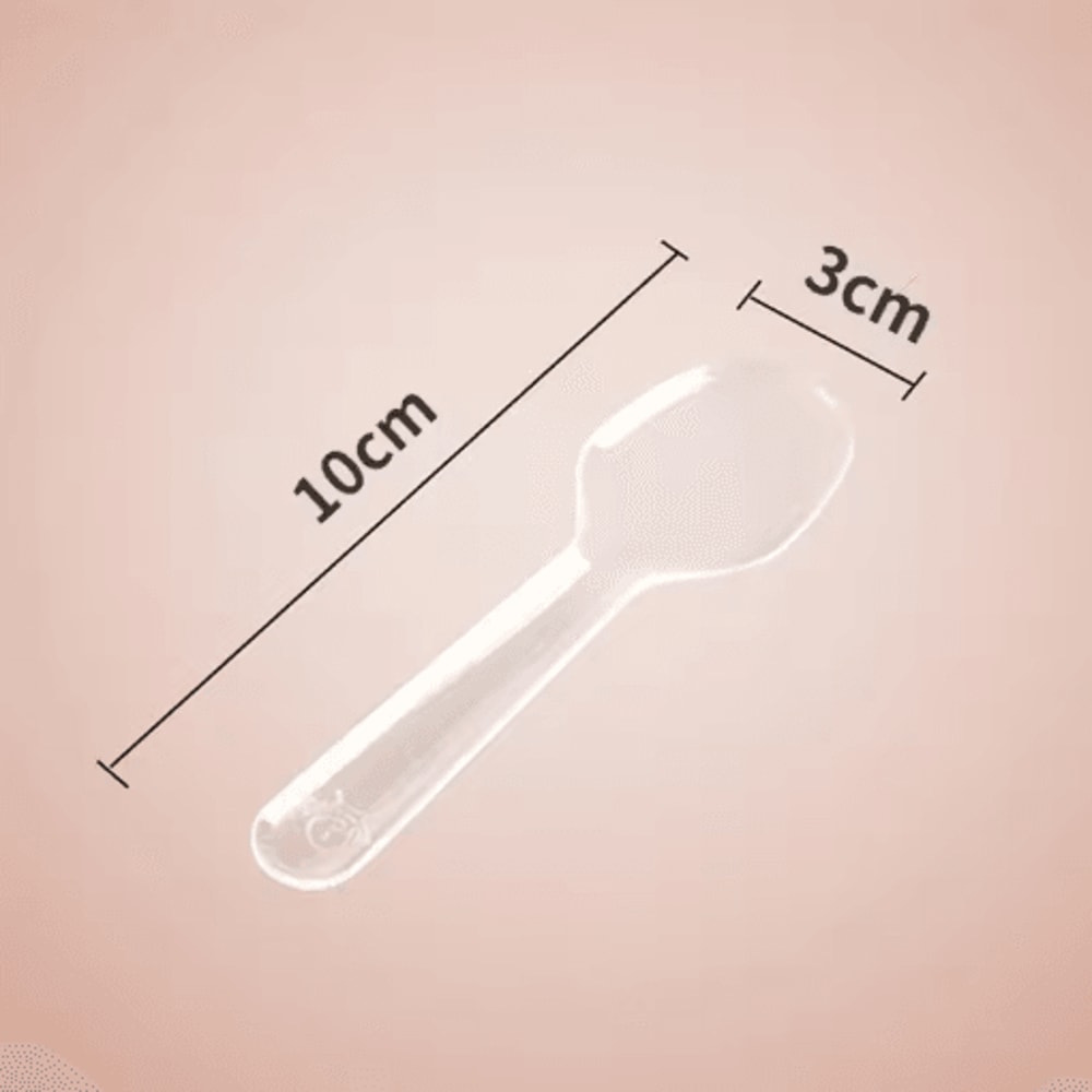 Disposable Mini Wooden Ice Cream Spoons 100 500 PCS Dessert Scoops For Parties Events 5