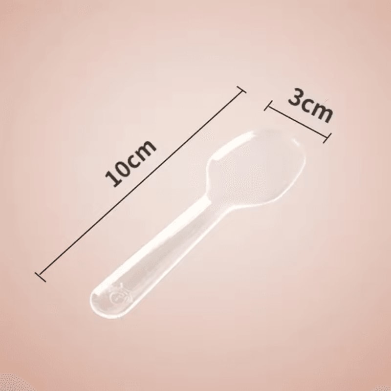 Disposable Mini Wooden Ice Cream Spoons 100 500 PCS Dessert Scoops For Parties Events 5