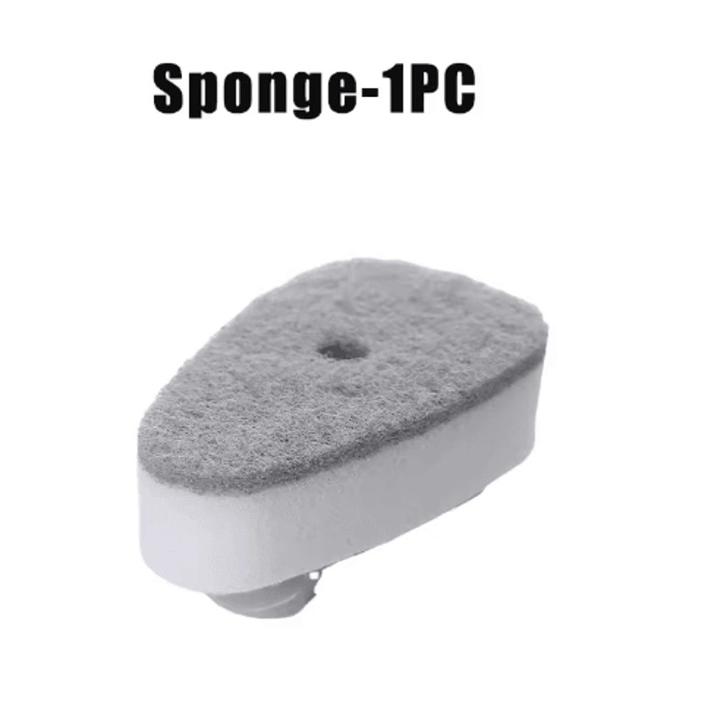 No Scratch Dishwand Set Soap Dispensing Dishwashing Brush Sponge Cleaner 10