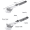 No Scratch Dishwand Set Soap Dispensing Dishwashing Brush Sponge Cleaner 13