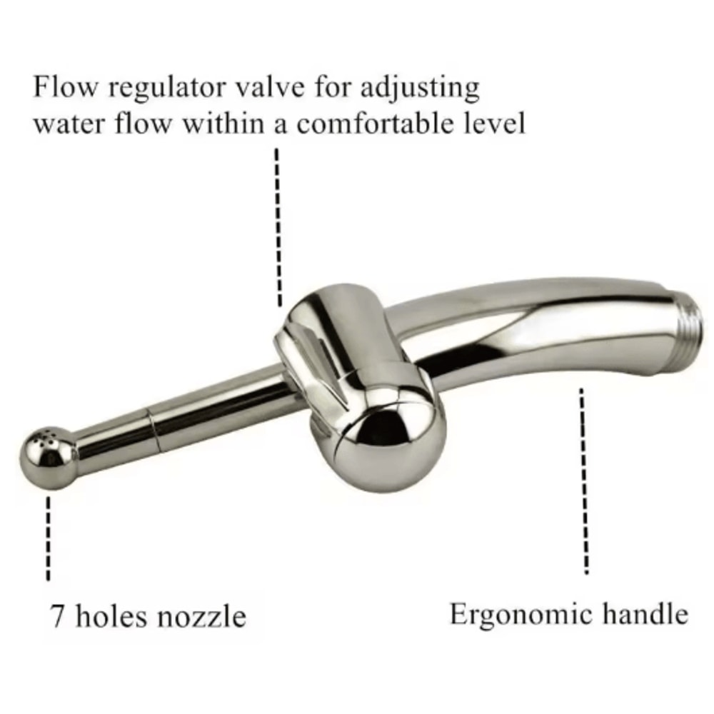 Reusable Anal Cleansing Enema Tool Personal Hygiene Washer For Men 8