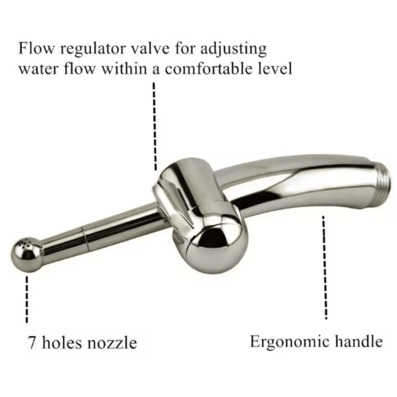 Reusable Anal Cleansing Enema Tool Personal Hygiene Washer For Men 8