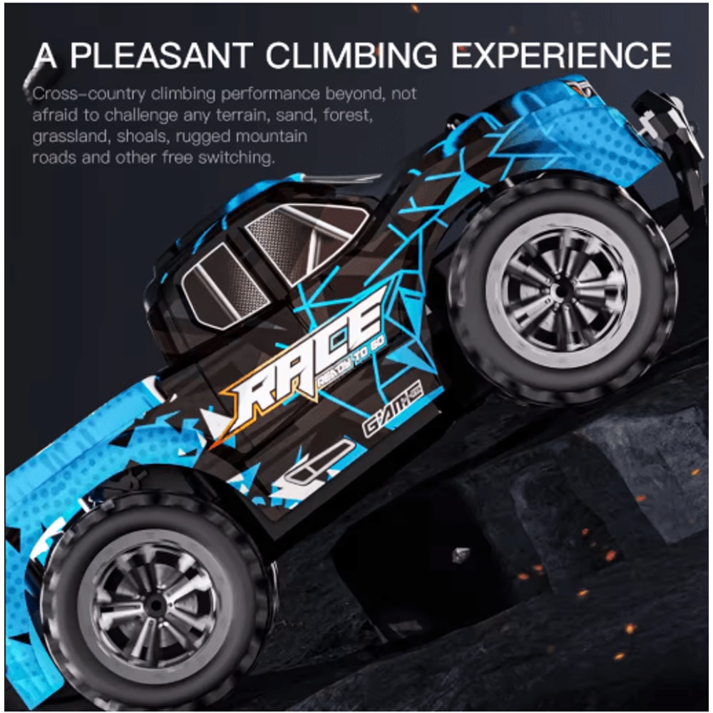 ZWN RC Off Road Car 1 16 1 20 Scale 24G Remote Control Climbing Vehicle With LED Lights 16
