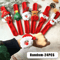 Festive Plush Santa Sleigh Snap Bracelet Light Up Christmas Wristband For Kids 3
