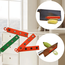 non stick magnetic silicone kitchen knife anti stick vegetable cutting tool
