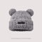 Oversized Fluffy Bear Hat Chunky Knit Fleece Lined Winter Beanie For Women 1
