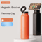 Insulated Sports Water Bottle With Magnetic Phone Holder And Built In Stand 8