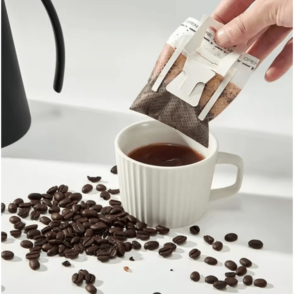 Fast Flow Hanging Ear Coffee Filter Bags Disposable Espresso Tea Brewing Paper 50 500PCS 7