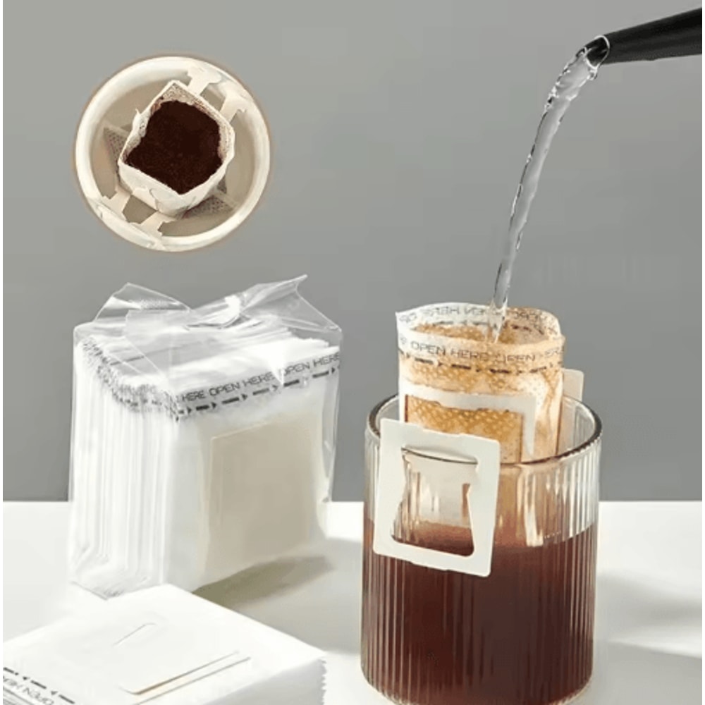 Fast Flow Hanging Ear Coffee Filter Bags Disposable Espresso Tea Brewing Paper 50 500PCS 8