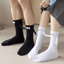 magnetic holding hands couples socks funny anniversary friendship gift